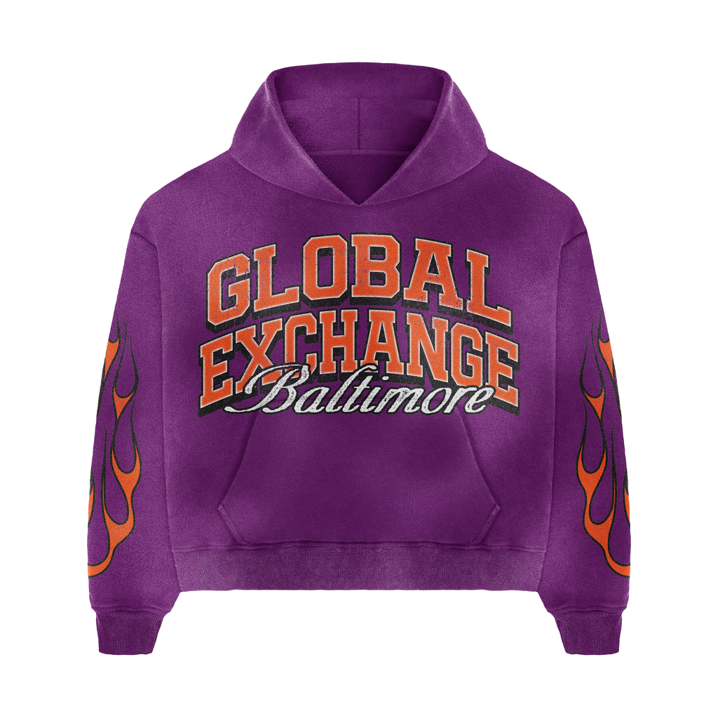 G.E.B PURPLE HOODIE (PRE-ORDER)