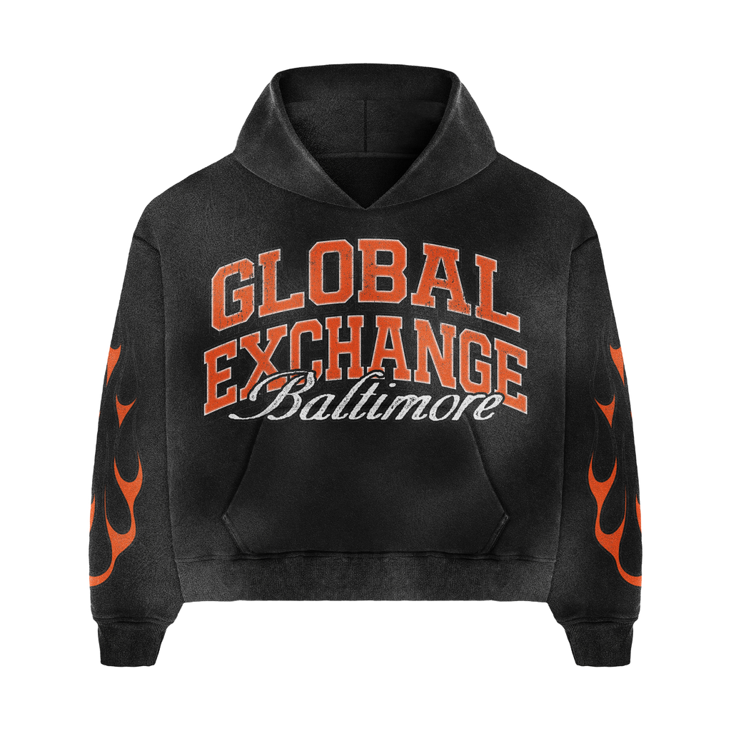 G.E.B BLACK HOODIE (PRE-ORDER)
