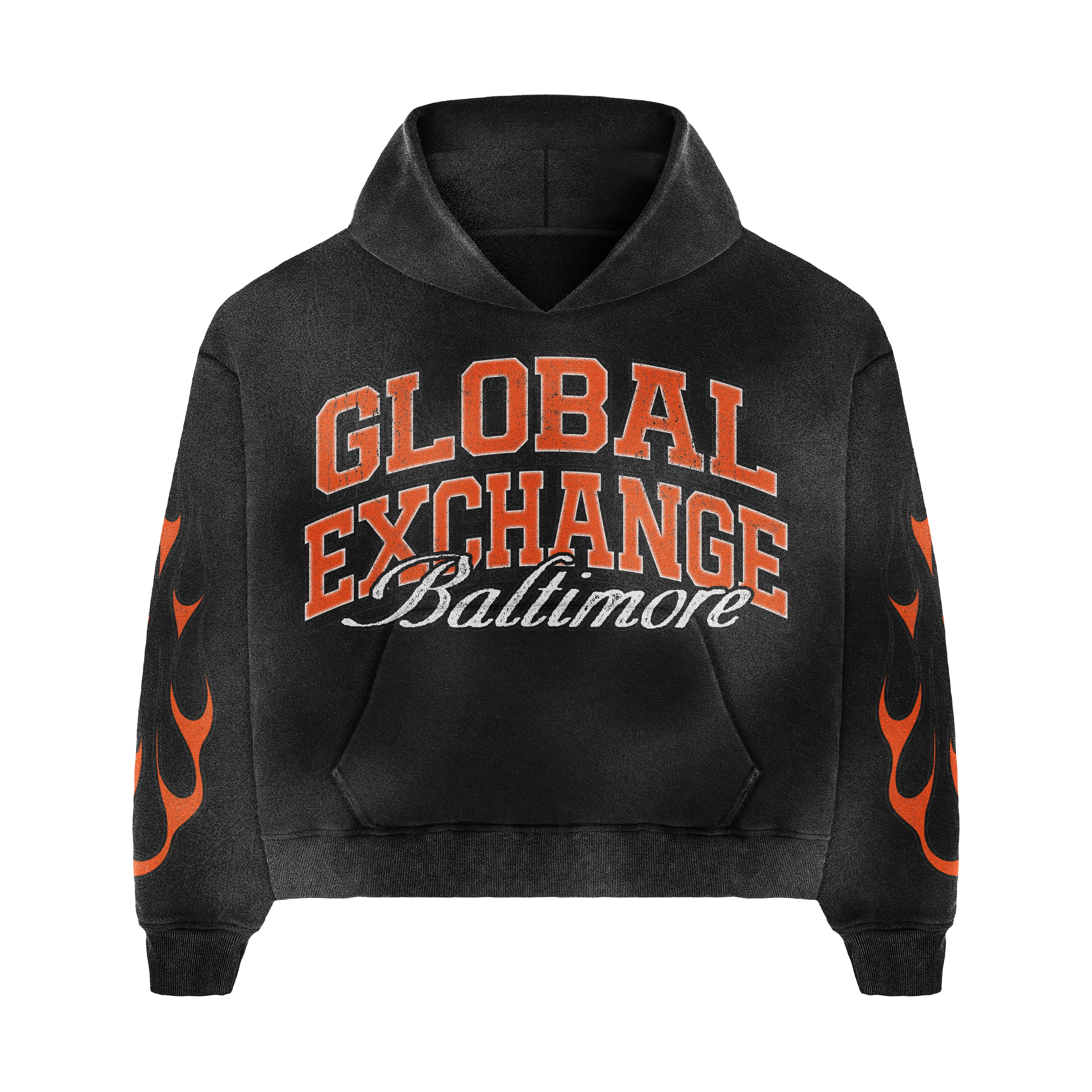 G.E.B BLACK HOODIE (PRE-ORDER)