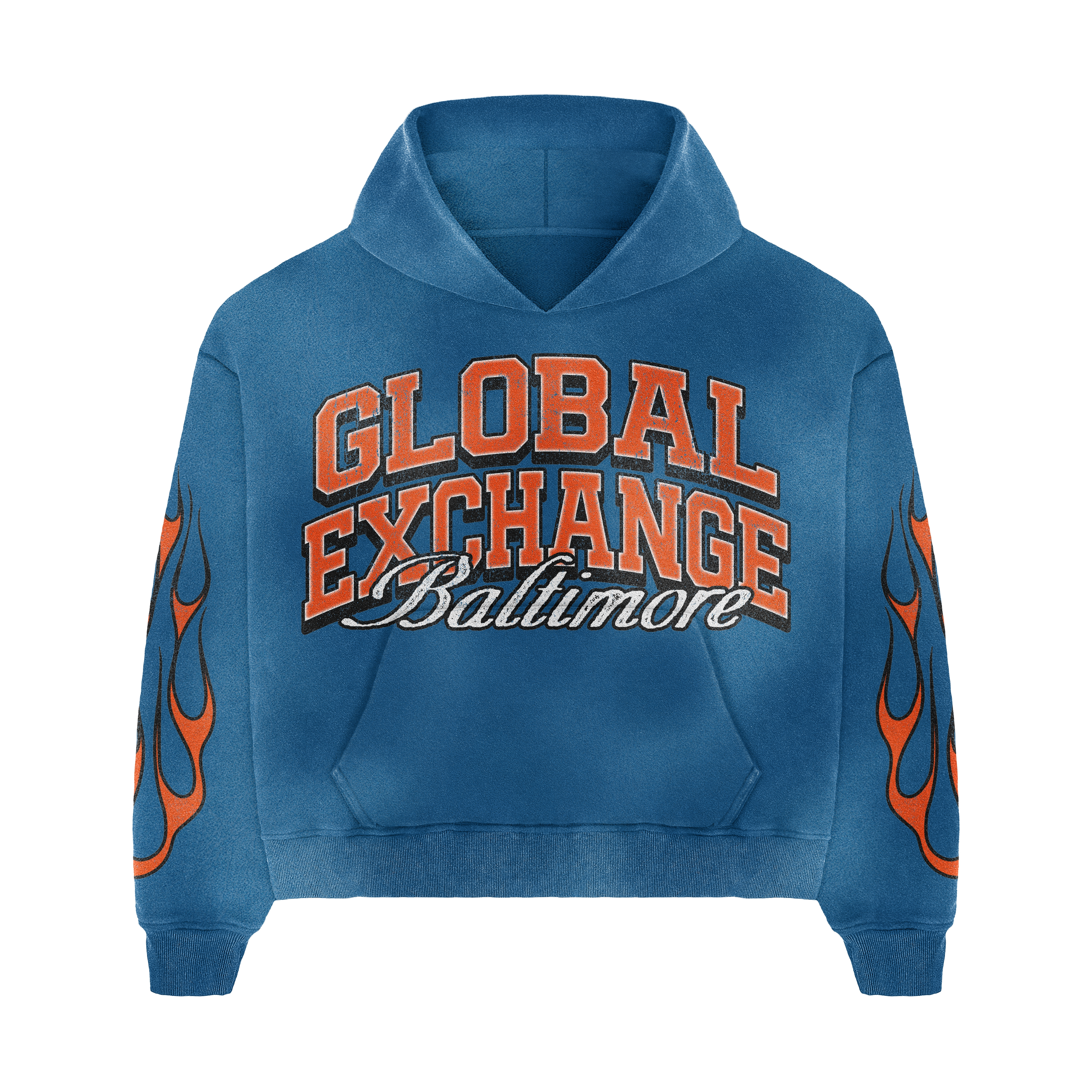 G.E.B BLUE HOODIE (PRE-ORDER)