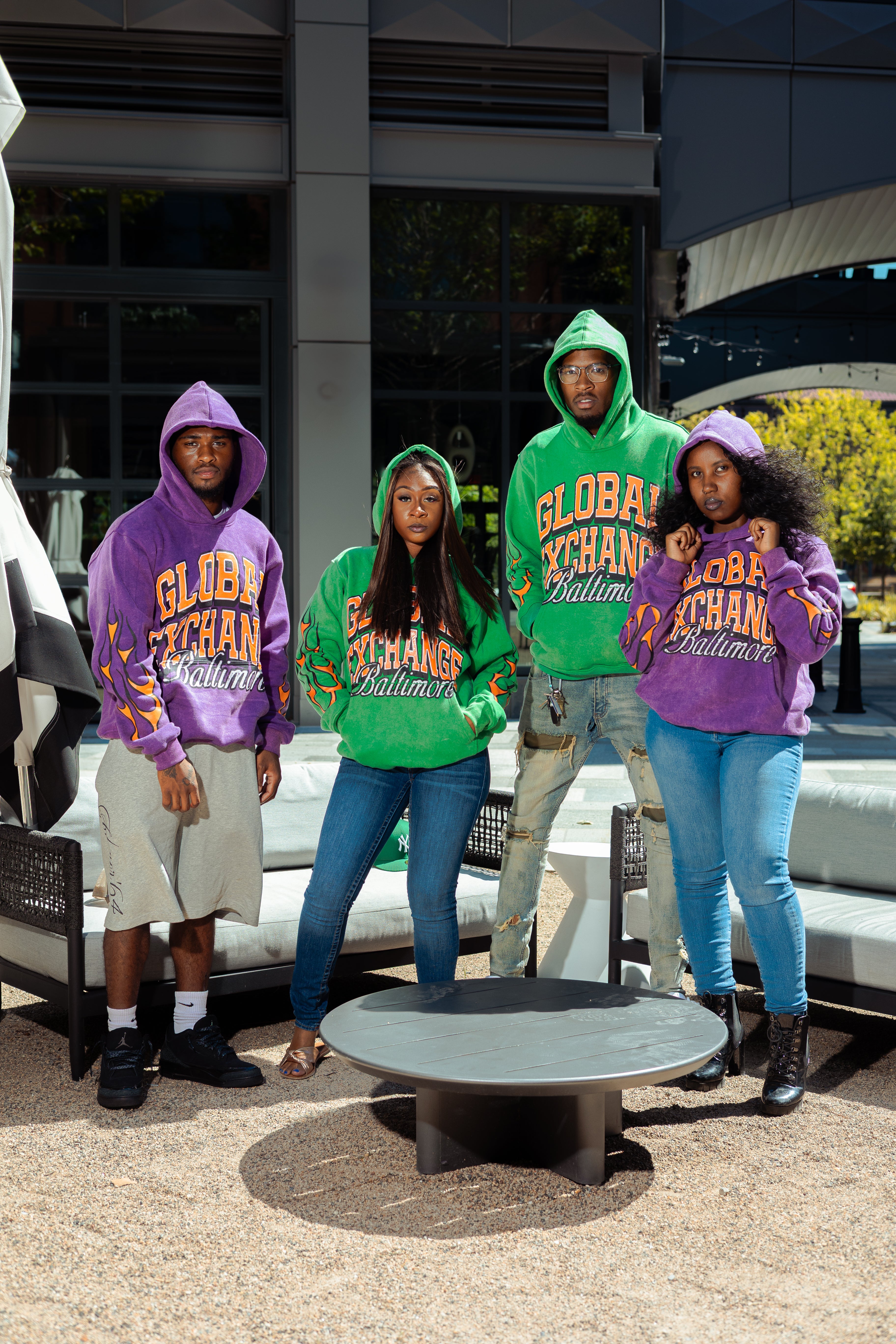 G.E.B PURPLE HOODIE (PRE-ORDER)