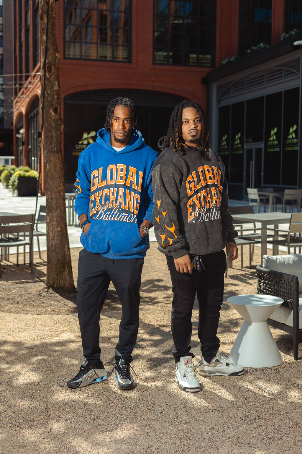 G.E.B BLUE HOODIE (PRE-ORDER)