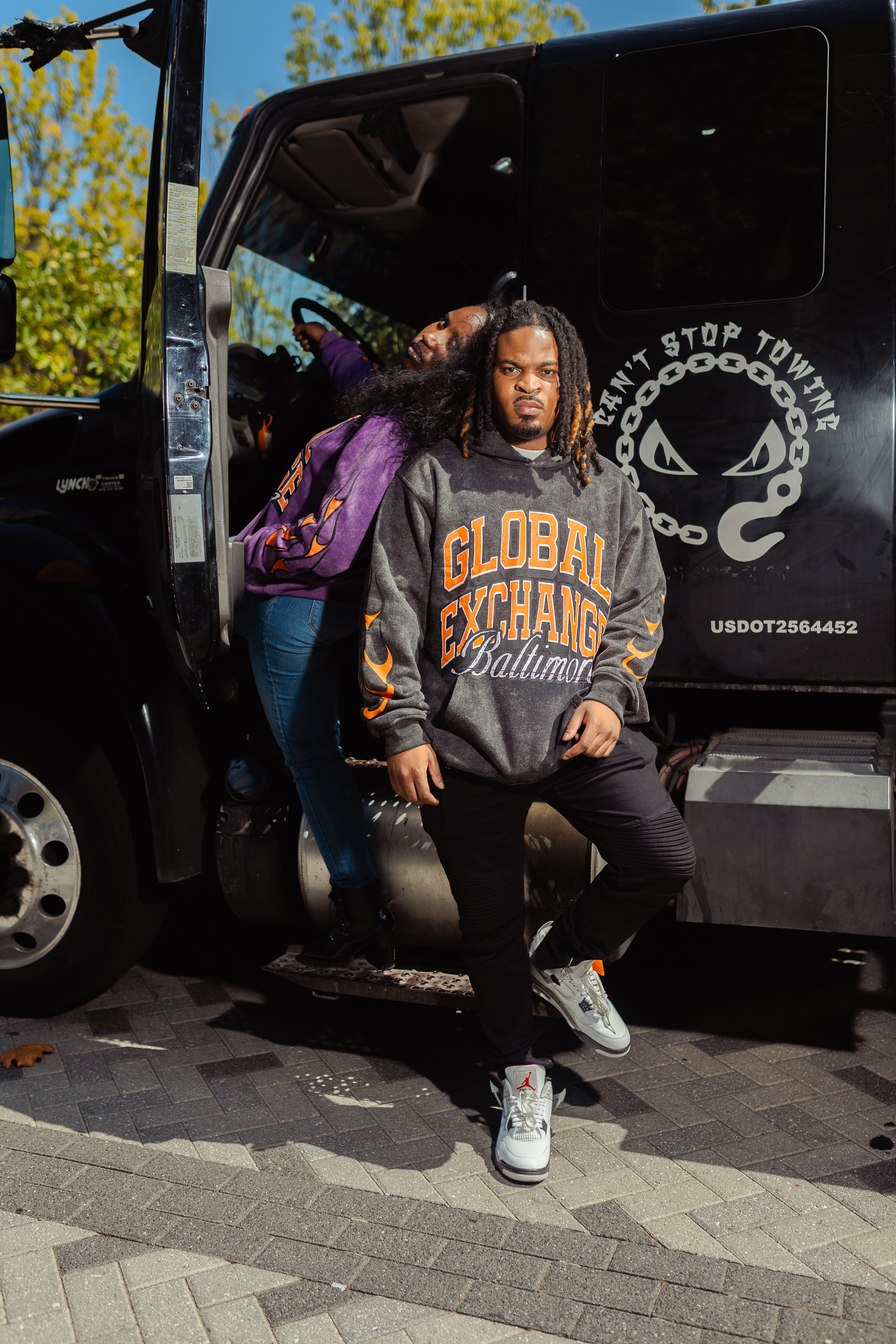 G.E.B BLACK HOODIE (PRE-ORDER)